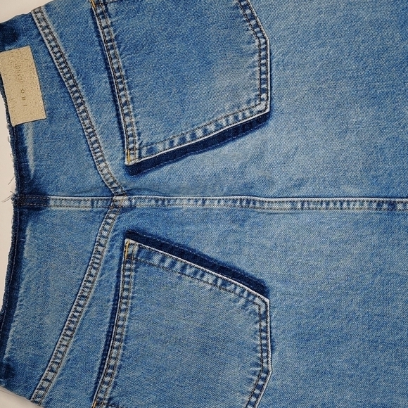 IRO . Jeans Frayed waist and Hem Denim Skirt - Picture 10 of 11